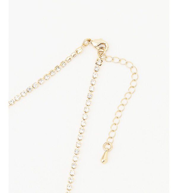 組曲「【2SET】ダイヤレーンプチパール ネックレス」|ネックレス|