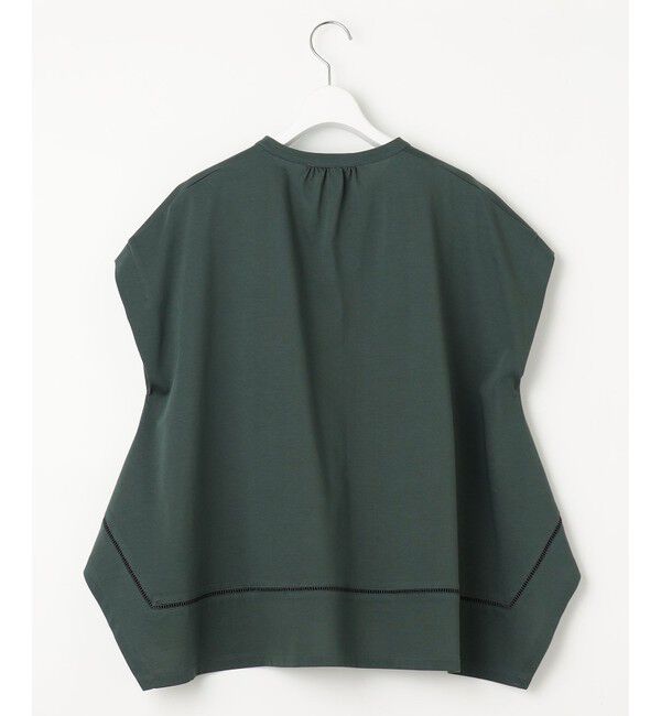 23区「【洗える】ラダーレースジャージー カットソー」|Tシャツ・カットソー|