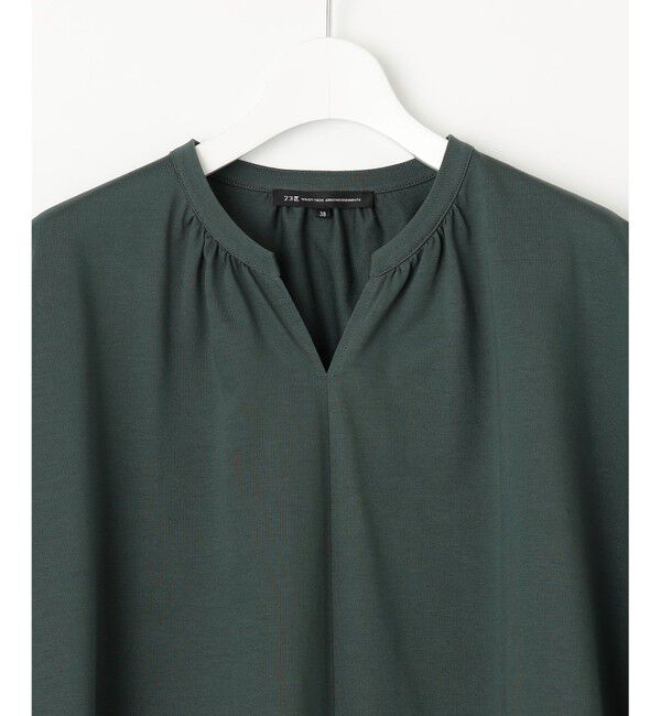 23区「【洗える】ラダーレースジャージー カットソー」|Tシャツ・カットソー|