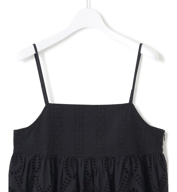 23区「【洗える】コットンエンブロイダリー キャミソール」|シャツ・ブラウス|