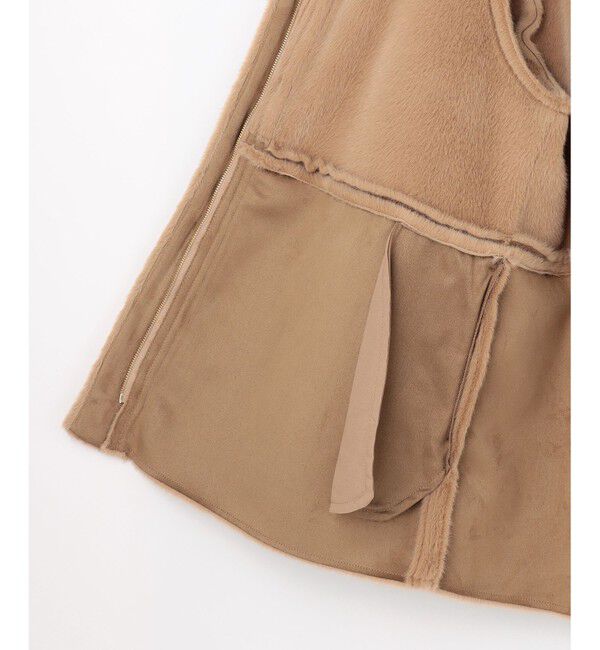 ANY SIS「Luxuryフェイクムートン コート」|その他|