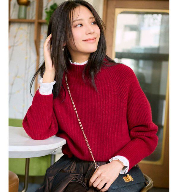 ANY SIS「ハイネックAir ニット」|ニット・セーター|