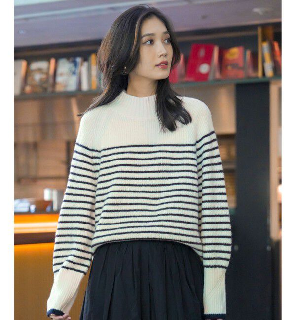 ANY SIS「ハイネックAir ニット」|ニット・セーター|