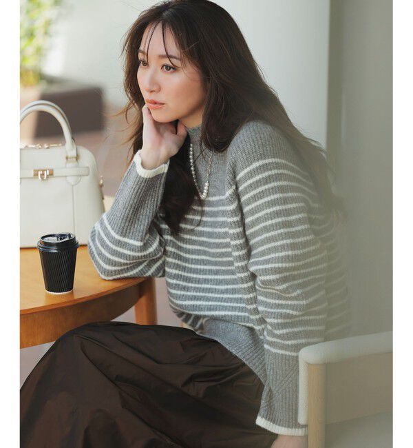 ANY SIS「ハイネックAir ニット」|ニット・セーター|