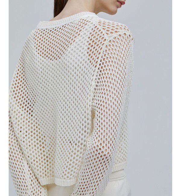 BEIGE,「GASPARD / メッシュニット」|ニット・セーター|