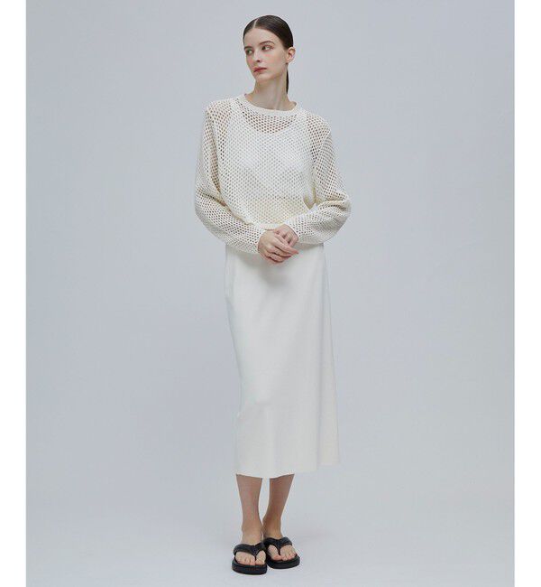 BEIGE,「GASPARD / メッシュニット」|ニット・セーター|