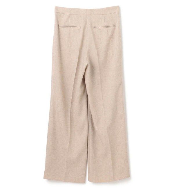 BEIGE,「【L-size】CAROLE / リネンライクフルレングスワイドパンツ」|その他|