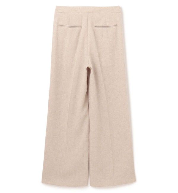 BEIGE,「【L-size】CAROLE / リネンライクフルレングスワイドパンツ」|その他|