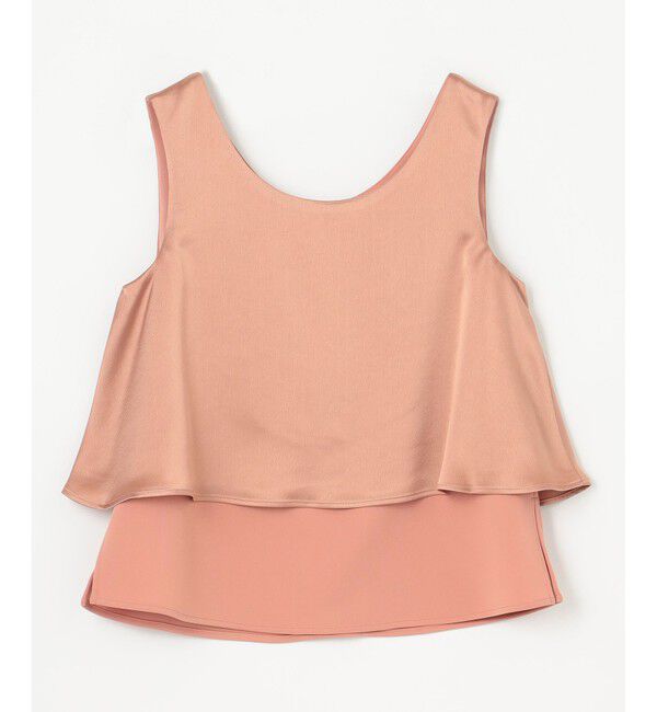 Grace Class「バックコンシャスサテンノースリーブ」|シャツ・ブラウス|