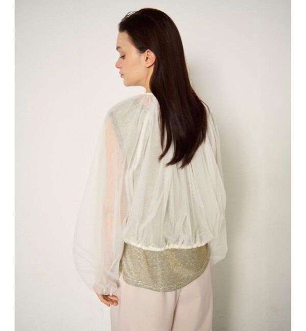 Diagram「ギャザーチュールブルゾン」|ブルゾン・スタジャン|