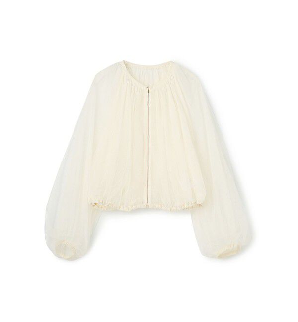 Diagram「ギャザーチュールブルゾン」|ブルゾン・スタジャン|