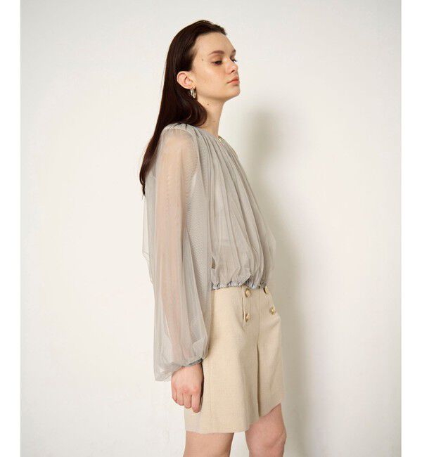 Diagram「ギャザーチュールブルゾン」|ブルゾン・スタジャン|