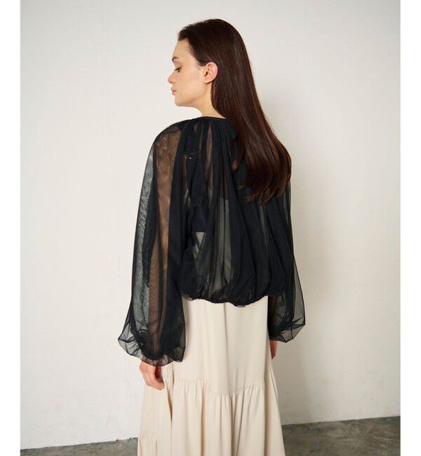 Diagram「ギャザーチュールブルゾン」|ブルゾン・スタジャン|