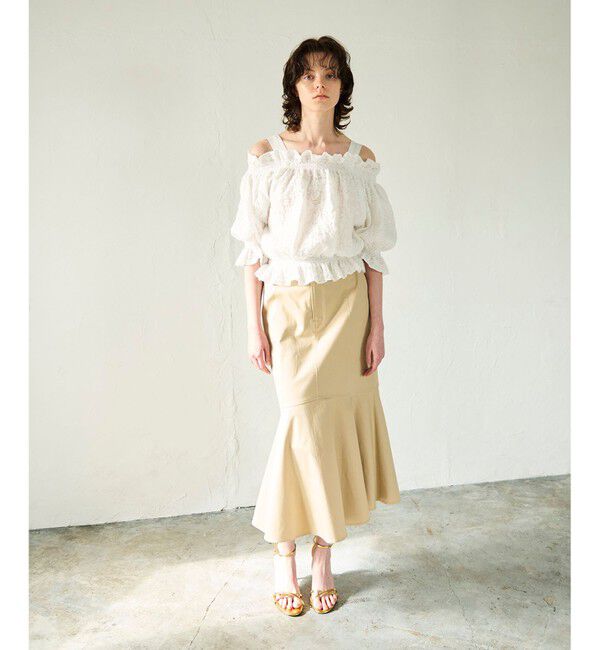 GRACE CONTINENTAL「ドルマンフクレジャガードニットトップ」|Tシャツ・カットソー|