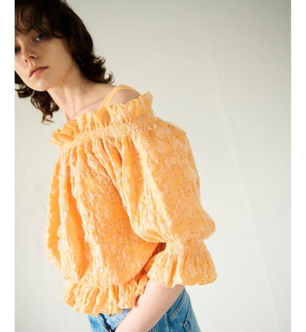 GRACE CONTINENTAL「ドルマンフクレジャガードニットトップ」|Tシャツ・カットソー|