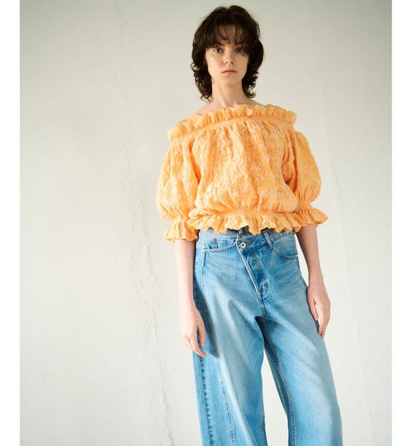 GRACE CONTINENTAL「ドルマンフクレジャガードニットトップ」|Tシャツ・カットソー|