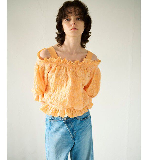 GRACE CONTINENTAL「ドルマンフクレジャガードニットトップ」|Tシャツ・カットソー|