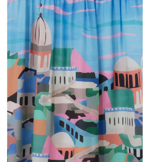 Grace Class「リゾートプリントマキシ」|ワンピース|