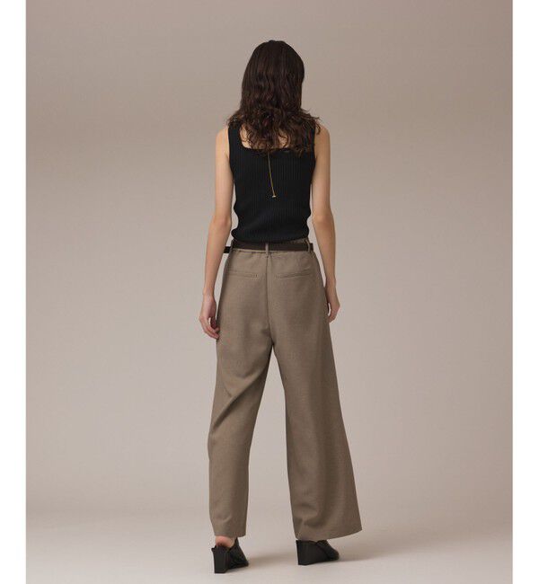 GRACE CONTINENTAL「リブフリルニットトップ」|その他|