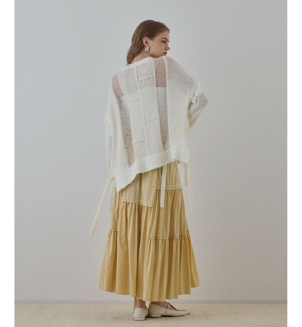 GRACE CONTINENTAL「ルーズオーバーニットトップ」|ニット・セーター|