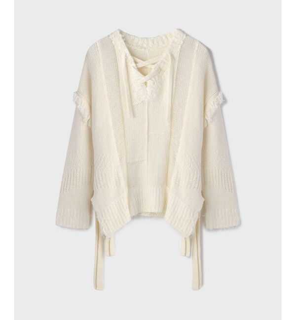 GRACE CONTINENTAL「ルーズオーバーニットトップ」|ニット・セーター|