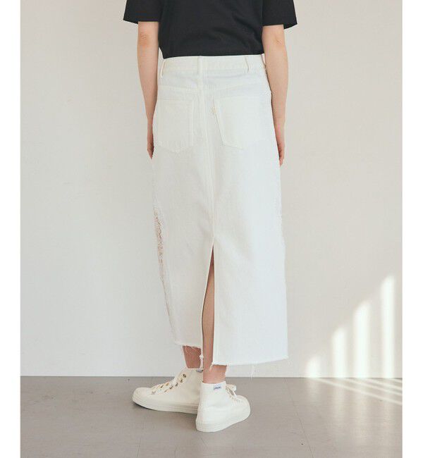 Grace Class「サイドレースデニムスカート」|スカート|