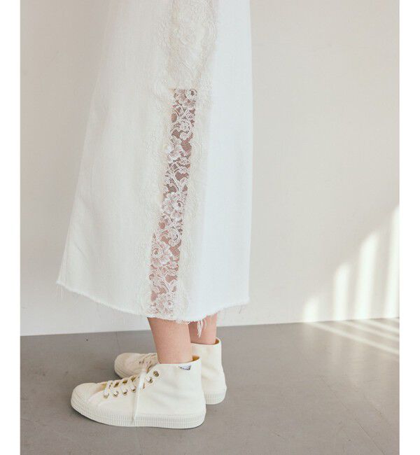 Grace Class「サイドレースデニムスカート」|スカート|