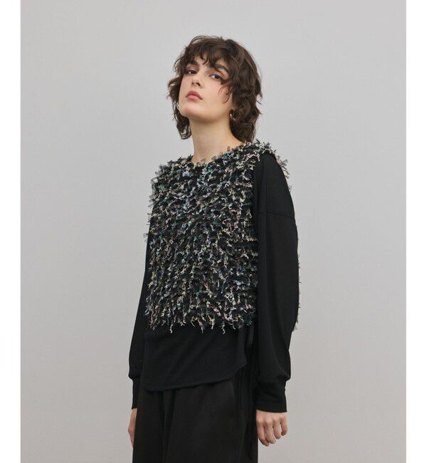 Diagram「フリンジチュールベスト」|ベスト・ジレ|ブラック