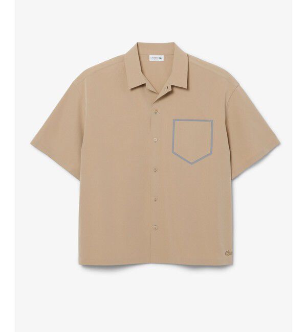 LACOSTE「撥水防風ストレッチオープンカラーシャツ」|シャツ・ブラウス|