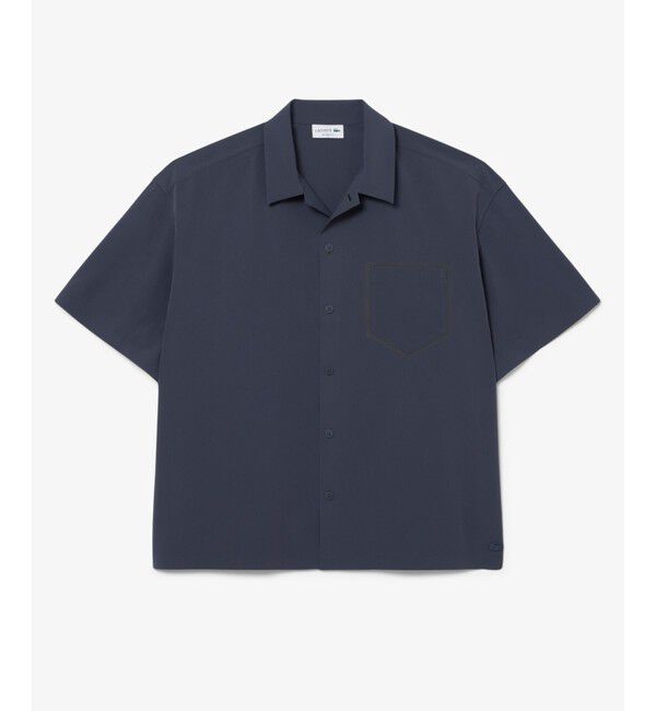 LACOSTE「撥水防風ストレッチオープンカラーシャツ」|シャツ・ブラウス|