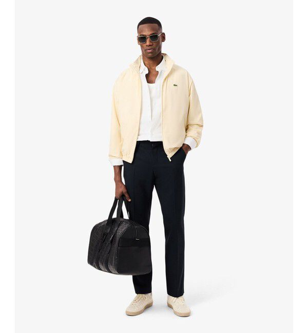 LACOSTE「スリムフィットミニマル長袖ボタンシャツ」|シャツ・ブラウス|