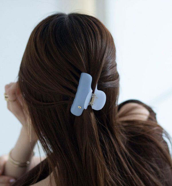 NOLLEY'S「【WEB STAFF守屋☆別注アイテム】カラークリップ」|ヘアバンド|クリーミーブルー