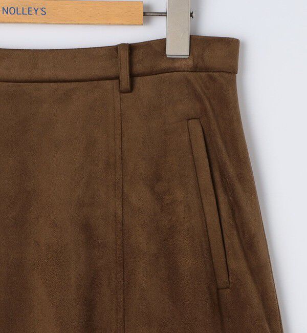NOLLEY'S「《セットアップ対応》ウォッシャブルストレッチスエードフレアスカート」|フレア|