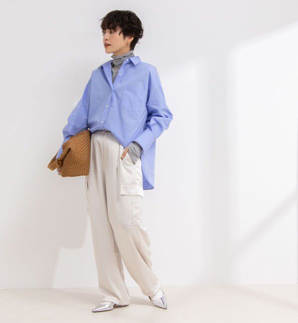 NOLLEY'S sophi「【追加】タイプライター2WAYシャツ」|シャツ・ブラウス|