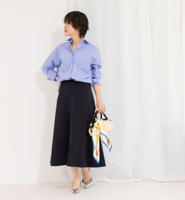 NOLLEY'S sophi「【追加】タイプライター2WAYシャツ」|シャツ・ブラウス|