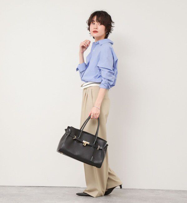 NOLLEY'S sophi「【追加】タイプライター2WAYシャツ」|シャツ・ブラウス|