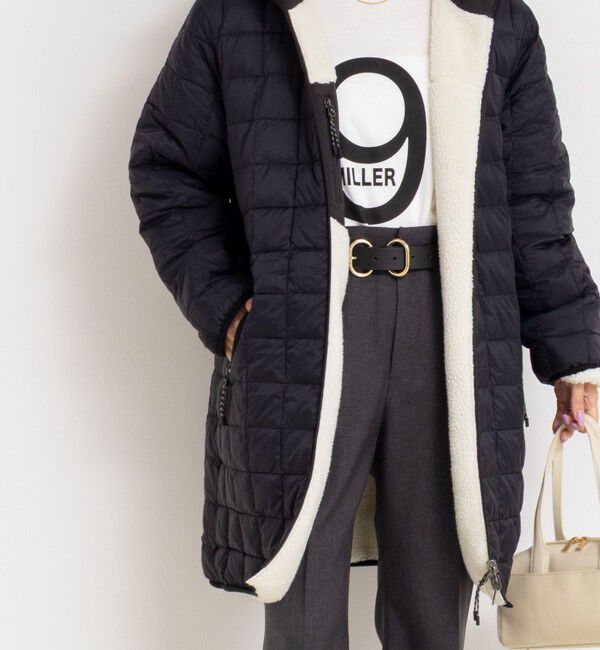 NOLLEY'S「◇【WEB限定】【TAION/タイオン】別注ボア&times;ダウンフードコート(リバーシブル) 」|ダウン|