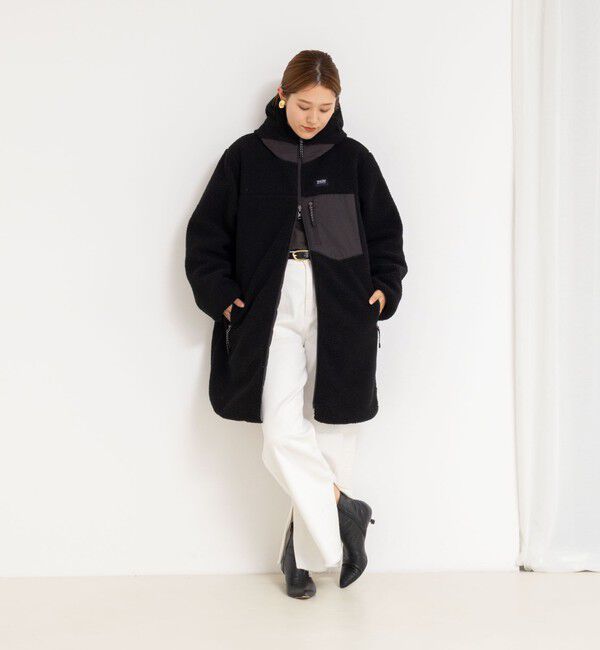 NOLLEY'S「◇【WEB限定】【TAION/タイオン】別注ボア&times;ダウンフードコート(リバーシブル) 」|ダウン|