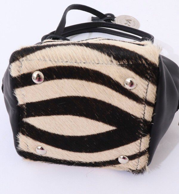 NOLLEY'S「【MARCO MASI/ マルコマージ】ミニキューブゼブラバッグ」|ショルダー・メッセンジャー|