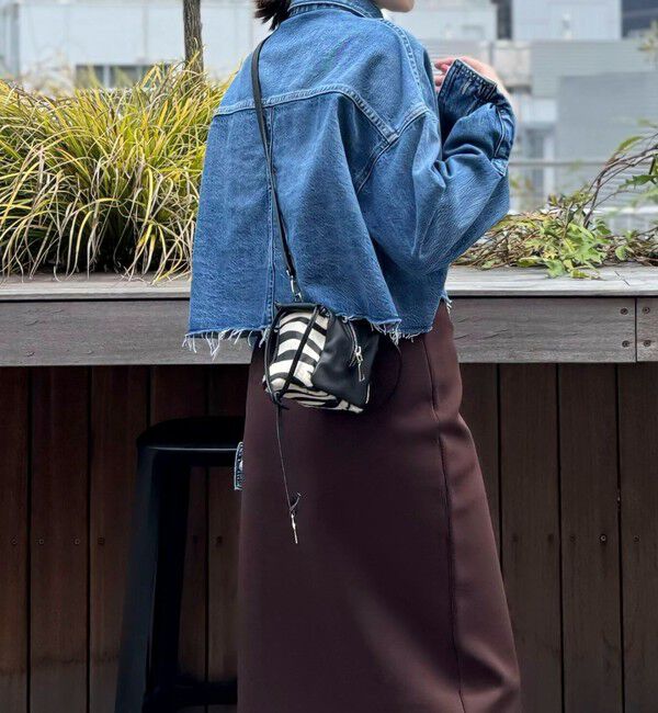 NOLLEY'S「【MARCO MASI/ マルコマージ】ミニキューブゼブラバッグ」|ショルダー・メッセンジャー|