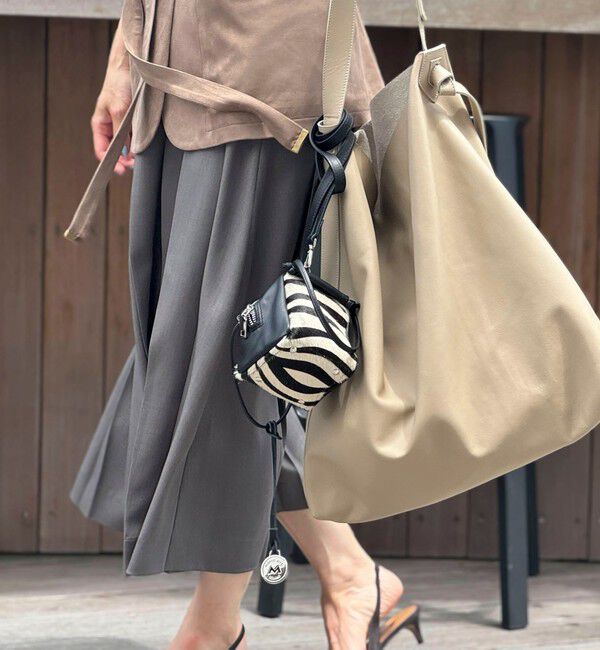 NOLLEY'S「【MARCO MASI/ マルコマージ】ミニキューブゼブラバッグ」|ショルダー・メッセンジャー|