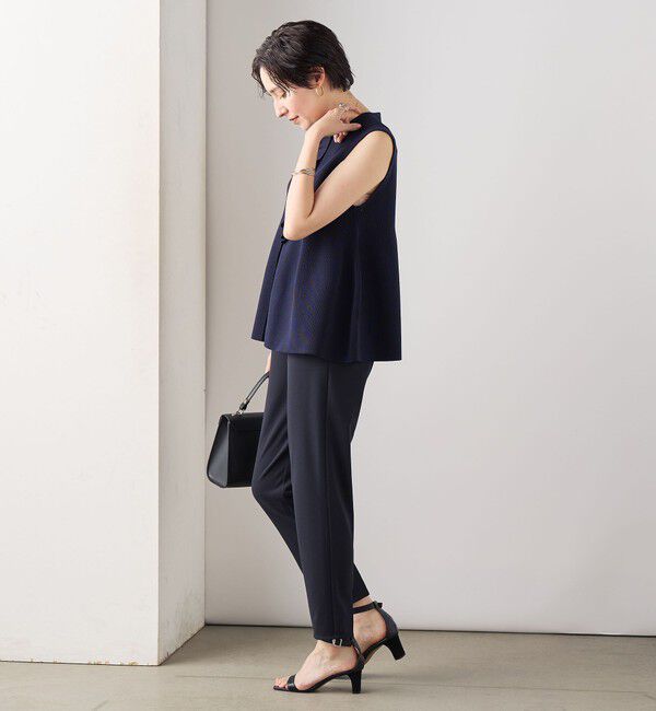 NOLLEY'S「【追加】《手洗い可能》フリル付きペプラムベスト」|ベスト・ジレ|