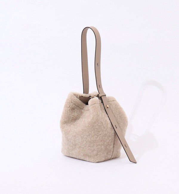 NOLLEY'S「【LORISTELLA/ロリステッラ】別注キューブワンハンドルムートンバッグ」|ショルダー・メッセンジャー|