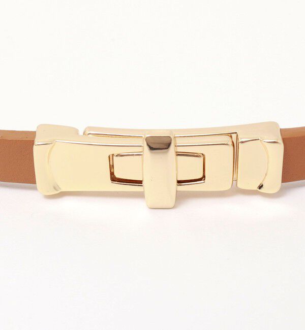 NOLLEY'S「スリムヒネリスライドベルト」|ベルト|