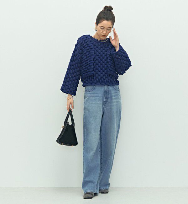 Laraaji「《手洗い可能》3D柄ボレロカーディガン」|カーディガン|