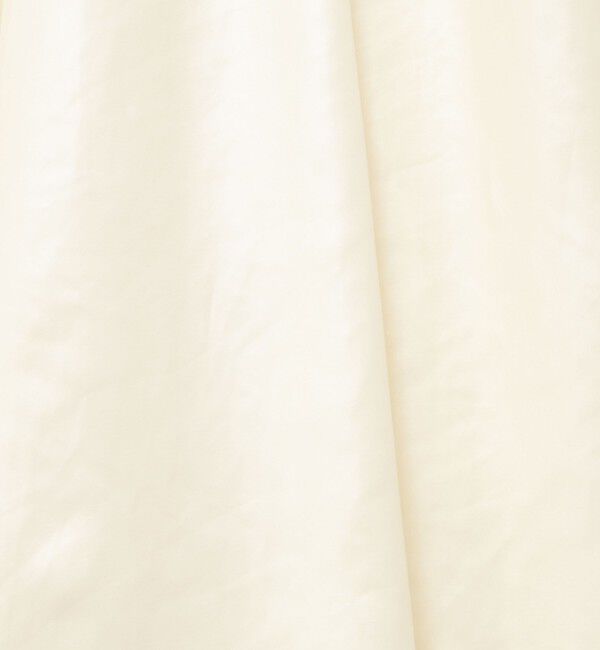 NOLLEY'S sophi「ウォッシャブルレザーサテンギャザースカート」|スカート|