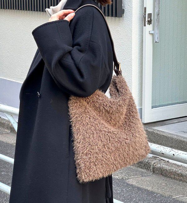 NOLLEY'S sophi「フェイクファーショルダーバッグ」|ショルダー・メッセンジャー|