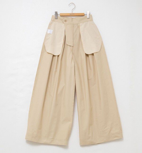 MAQWEL「【MAQWEL/マクウェル】ウォッシャブルタックワイドパンツ」|その他|