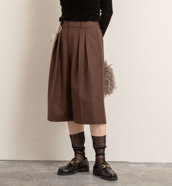 MAQWEL「【MAQWEL/マクウェル】ウォッシャブルバミューダパンツ」|その他|