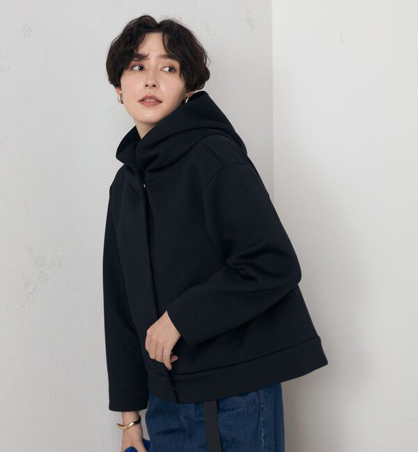 NOLLEY'S「《セットアップ対応》ウォッシャブルエアボールフードブルゾン」|ブルゾン・スタジャン|